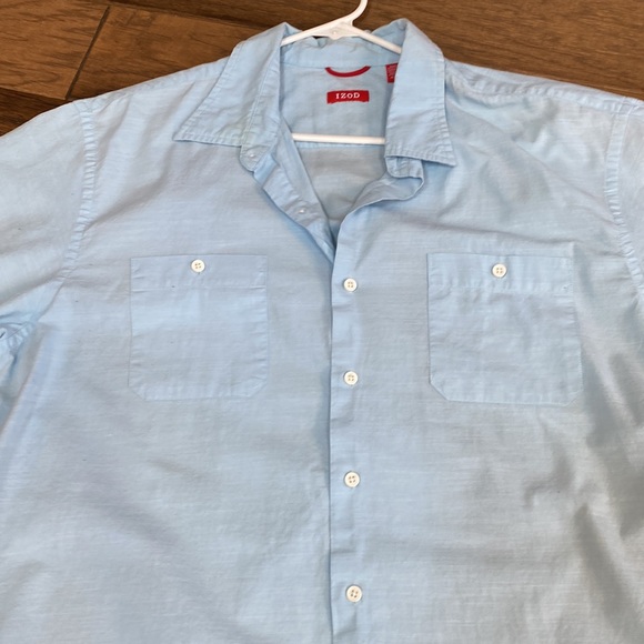 Izod Lightweight cotton button down shirt - Picture 9 of 12